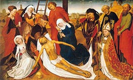 Rogier van der Weyden | Lamentation | Giclée Canvas Print
