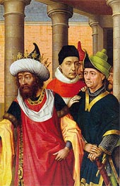 Rogier van der Weyden | Group of Men, a.1460 | Giclée Canvas Print