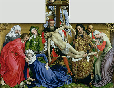 Descent from the Cross, c.1435 | Rogier van der Weyden | Giclée Leinwand Kunstdruck