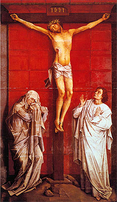Crucifixion, c.1460 | Rogier van der Weyden | Giclée Leinwand Kunstdruck