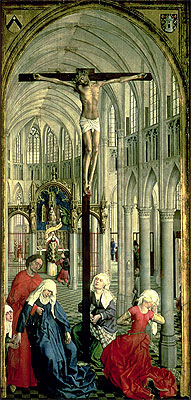 The Altarpiece of the Seven Sacraments, c.1445/50 | van der Weyden | Giclée Canvas Print