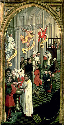 The Altarpiece of the Seven Sacraments, c.1445/50 | Rogier van der Weyden