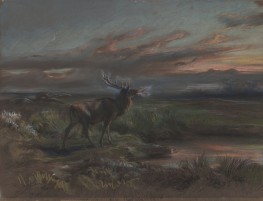 Der Ruf des Hirsches, c.1890/99 von Rosa Bonheur | Giclée Papier-Kunstdruck