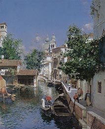 Rubens Santoro | View from Giudecca towards the Church of Santa Maria della Salute | Giclée Canvas Print