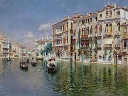 Rubens Santoro | Grand Canal, Venice, undated | Giclée Canvas Print
