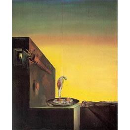 Eggs on the Plate Without the Plate - Dali