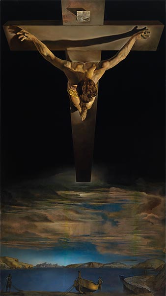Christ of Saint John of the Cross, 1951 | Dali | Giclée Canvas Print