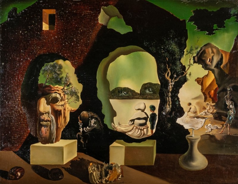 Alter, Adoleszenz, Kindheit, 1940 | Dali | Giclée Leinwand-Kunstdruck
