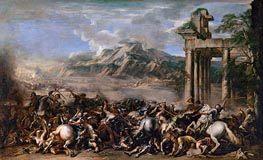 Heroic Battle | Salvator Rosa | Painting Reproduction