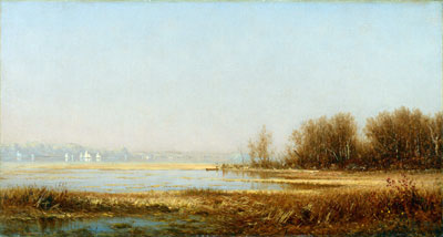 Marshes of the Hudson, 1878 | Sanford Robinson Gifford