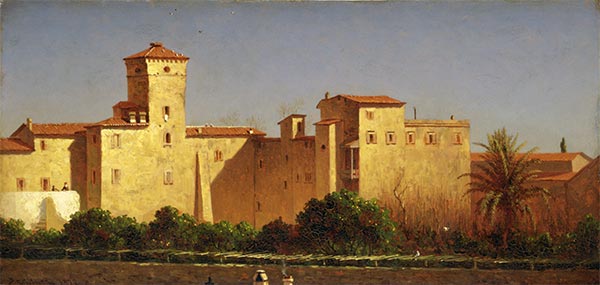 Sanford Robinson Gifford | Villa Malta, Rome, 1879 | Giclée Canvas Print