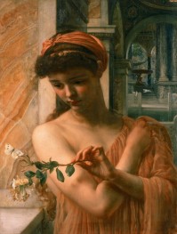 Psyche in the Temple of Love, 1882 | Edward Poynter