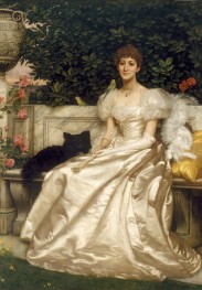 The Hon. Violet Monckton, 1899 | Edward Poynter