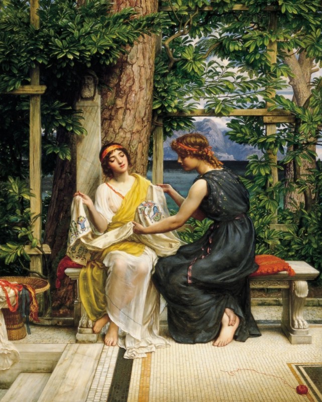Helena and Hermia, 1901 | Edward Poynter | Giclée Canvas Print