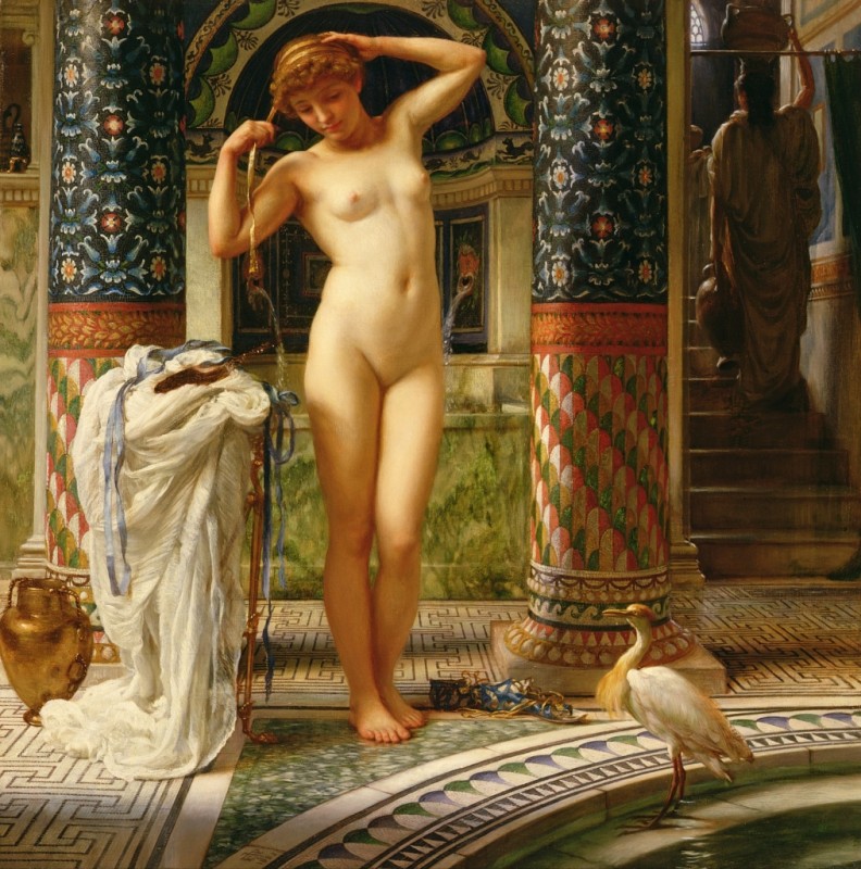 Diadumene, 1883 | Edward Poynter | Giclée Leinwand-Kunstdruck