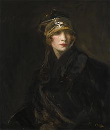 The Gold Turban, 1929 by Sir John Lavery | Canvas Print