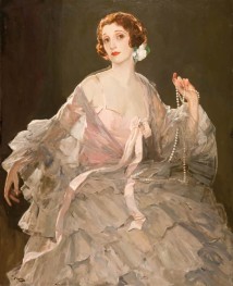 Lady Lavery, 1922 von Sir John Lavery | Giclée Leinwand-Kunstdruck