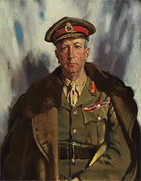 Sir William Orpen | Lieutenant General Sir Arthur Currie | Giclée Canvas Print