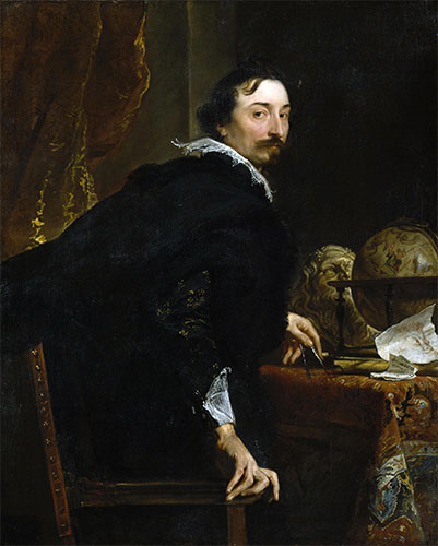Porträt von Lucas van Uffel, c.1621/27 | Anthony van Dyck