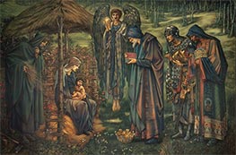 The Star of Bethlehem | Burne-Jones | Gemälde Reproduktion