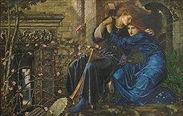 Love Among the Ruins | Burne-Jones | Painting Reproduction