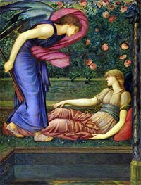 Cupid and Psyche | Burne-Jones | Giclée Canvas Print