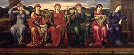 The Hours | Burne-Jones | Painting Reproduction