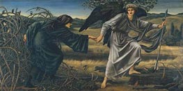 Burne-Jones | Love and the Pilgrim | Giclée Canvas Print