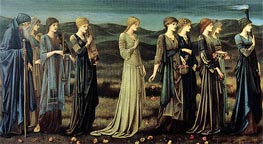 The Wedding of Psyche | Burne-Jones | Gemälde Reproduktion