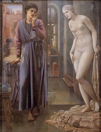 The Hand Refrains | Burne-Jones | Painting Reproduction