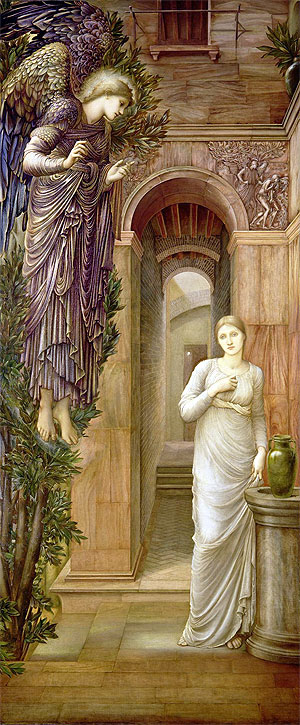 Die Verkündigung, 1879 | Burne-Jones