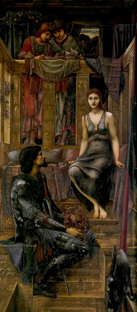 König Kophetua und das Bettelmädchen, 1884 | Burne-Jones