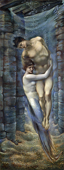 Die Tiefen des Meeres, 1887 | Burne-Jones