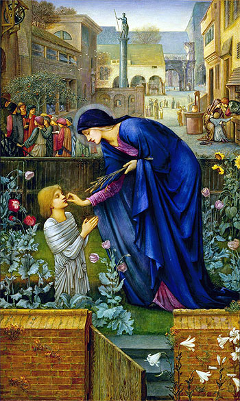Die Geschichte der Priorin, c.1865/98 | Burne-Jones