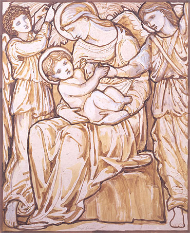 Ruhe in Ägypten, 1874 | Burne-Jones