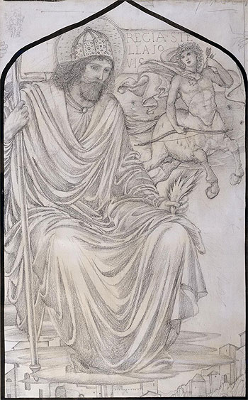 Jupiter, n.d. | Burne-Jones