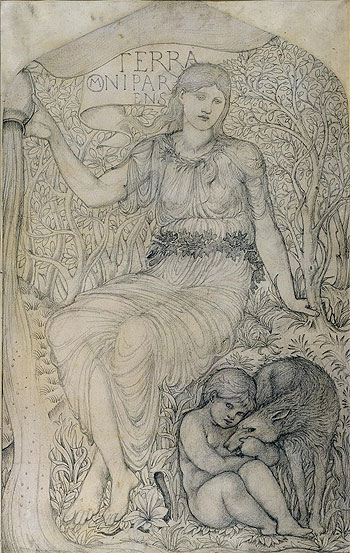 Erde, n.d. | Burne-Jones | Giclée Papier-Kunstdruck