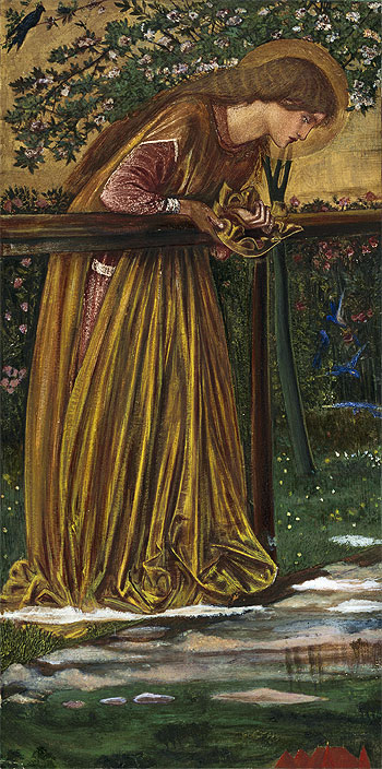 Die selige Damozel, c.1856/61 | Burne-Jones