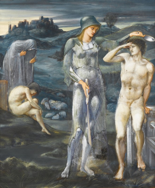 Die Berufung des Perseus, 1877 | Burne-Jones | Giclée Leinwand-Kunstdruck
