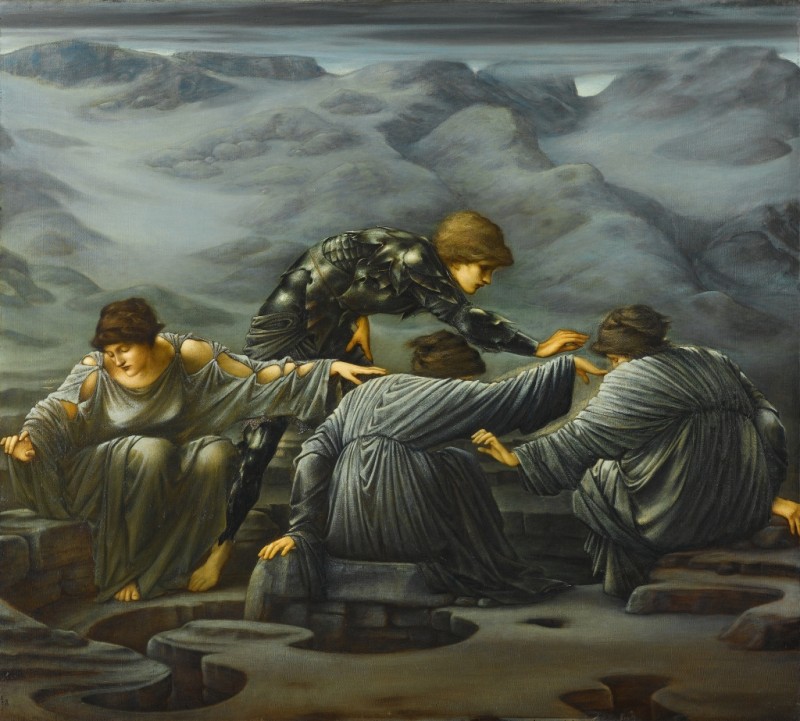 Perseus und die Graien, 1892 | Burne-Jones | Giclée Leinwand-Kunstdruck