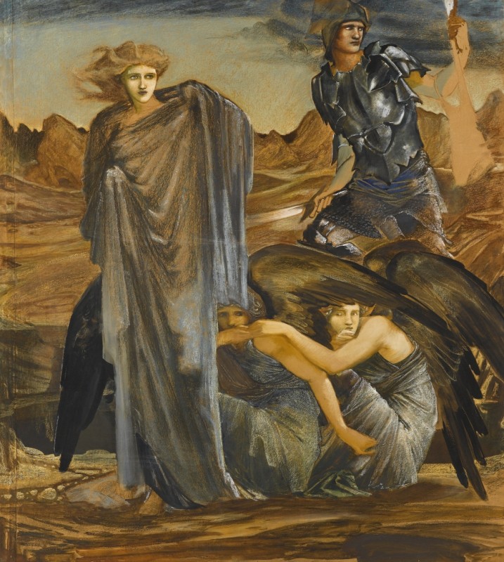 Die Auffindung der Medusa, 1876-1890 | Burne-Jones | Giclée Leinwand-Kunstdruck