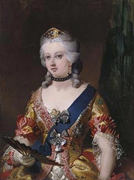 Queen Victoria in Fancy Dress | Landseer | Painting Reproduction