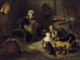 A Highland Breakfast, 1834 | Landseer