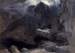 The Eagle's Nest, 1833 by Landseer | Giclée Canvas Print