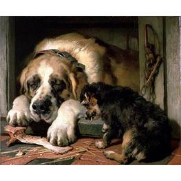 Doubtful Crumbs - Landseer