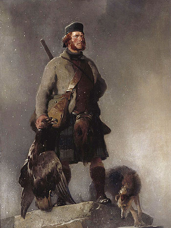 The Highlander, 1850 | Landseer | Giclée Canvas Print