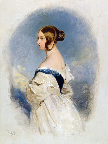 Queen Victoria, 1839 | Landseer | Giclée Canvas Print