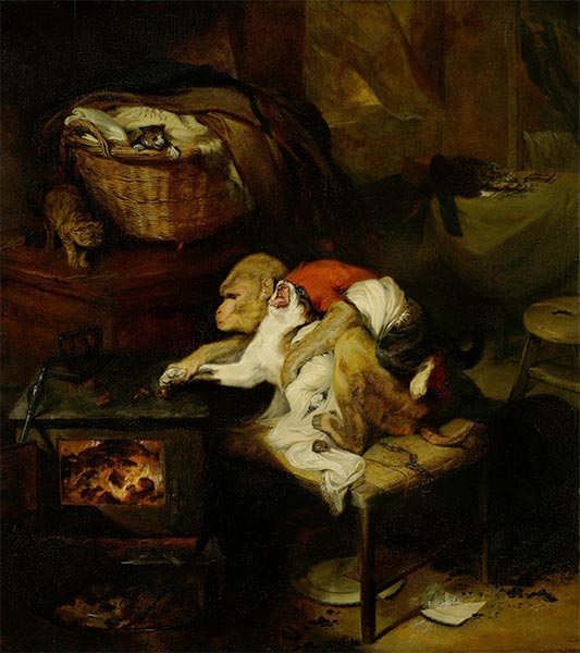 Die Katzenpfote, c.1824 | Landseer