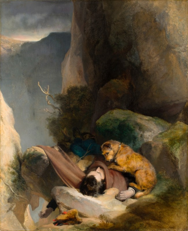 Attachment, 1829 | Landseer | Giclée Canvas Print