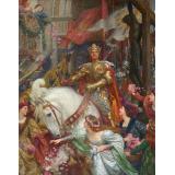 The Two Crowns, 1900 - Frank Dicksee